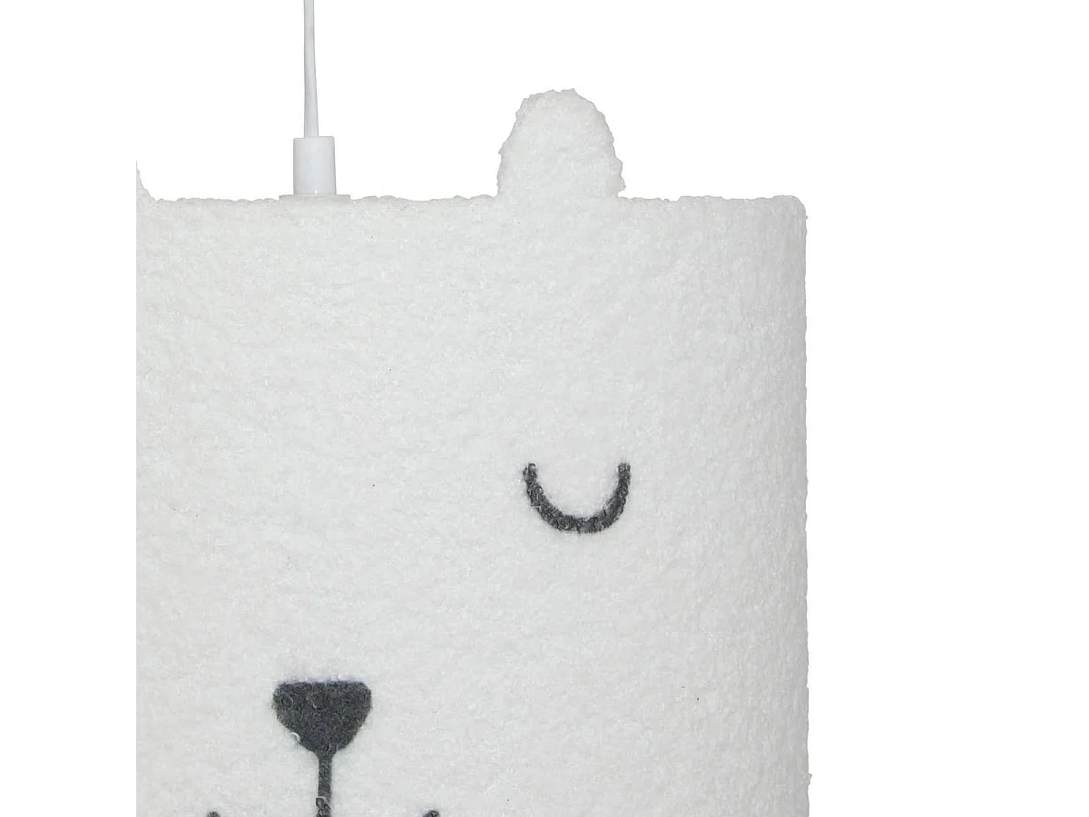 Lampe Suspension Enfant "Toxey" 28cm Blanc