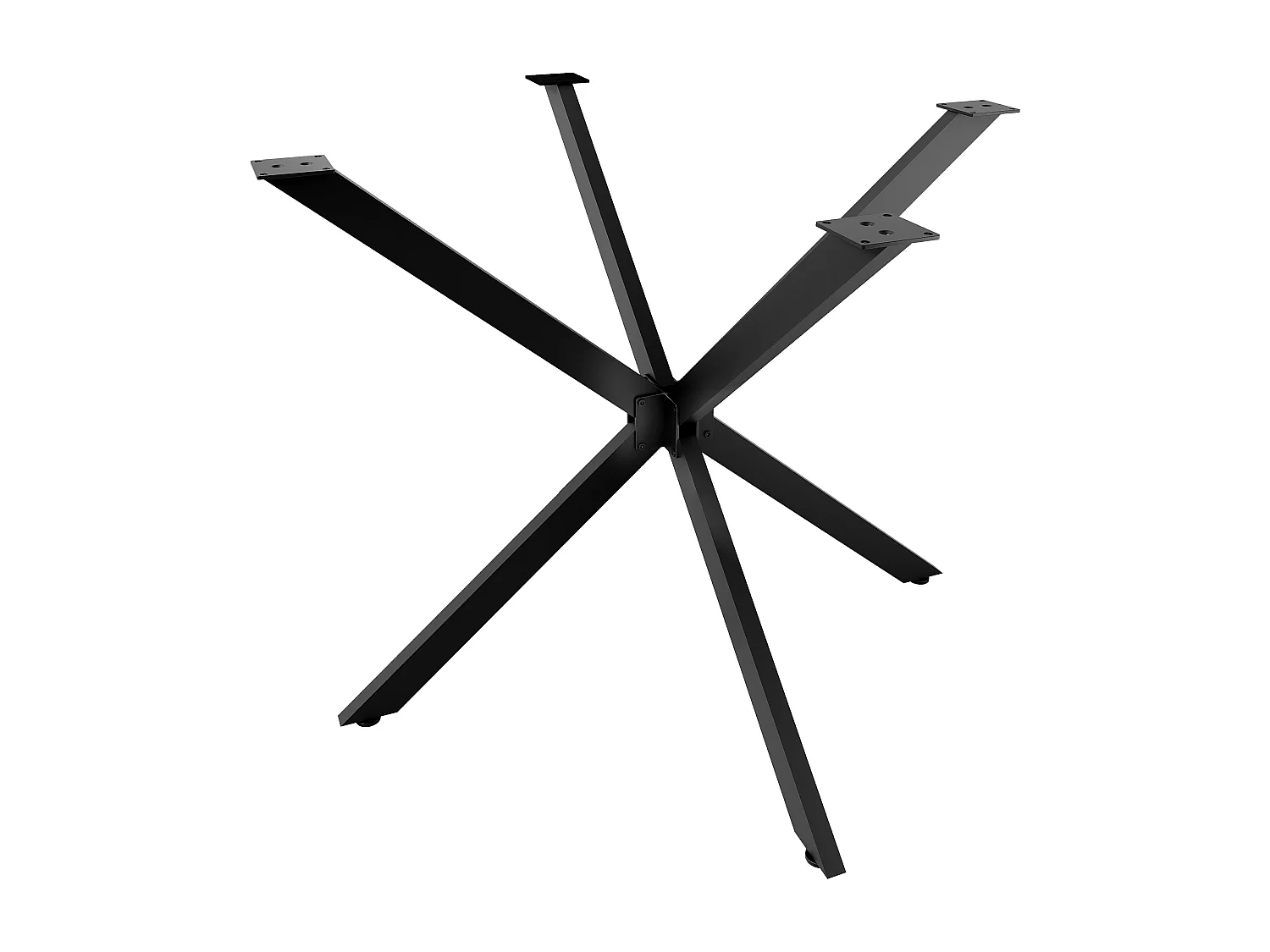 Ronde eettafel 120 cm - Vintage bruine kleur - Voor keuken en woonkamer