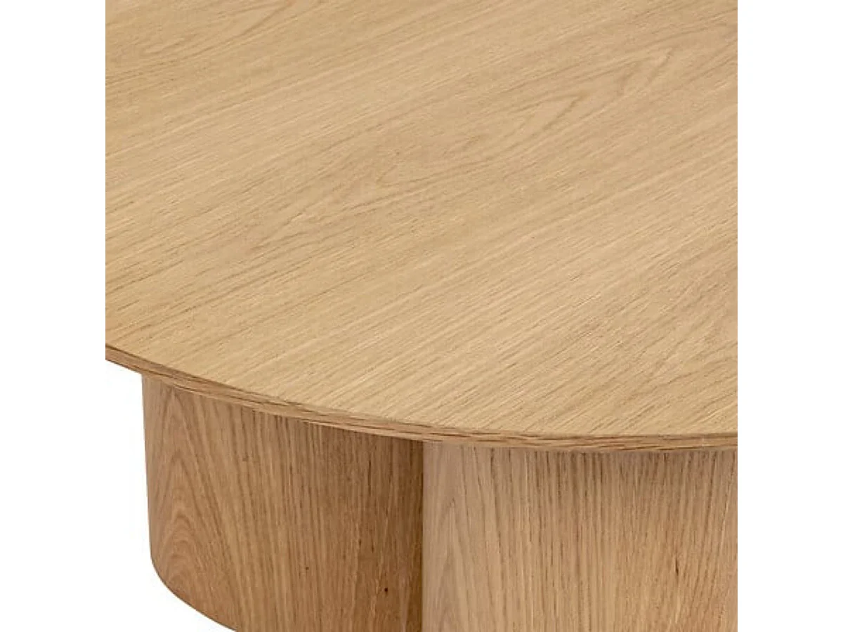 Table Basse Design "Aliona" 80cm Naturel