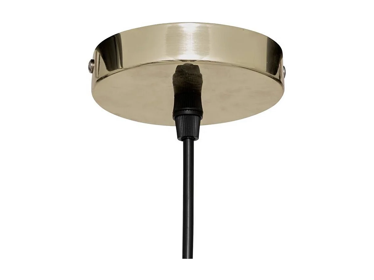 Lampe Suspension en Verre "Phylas" 37cm Transparent