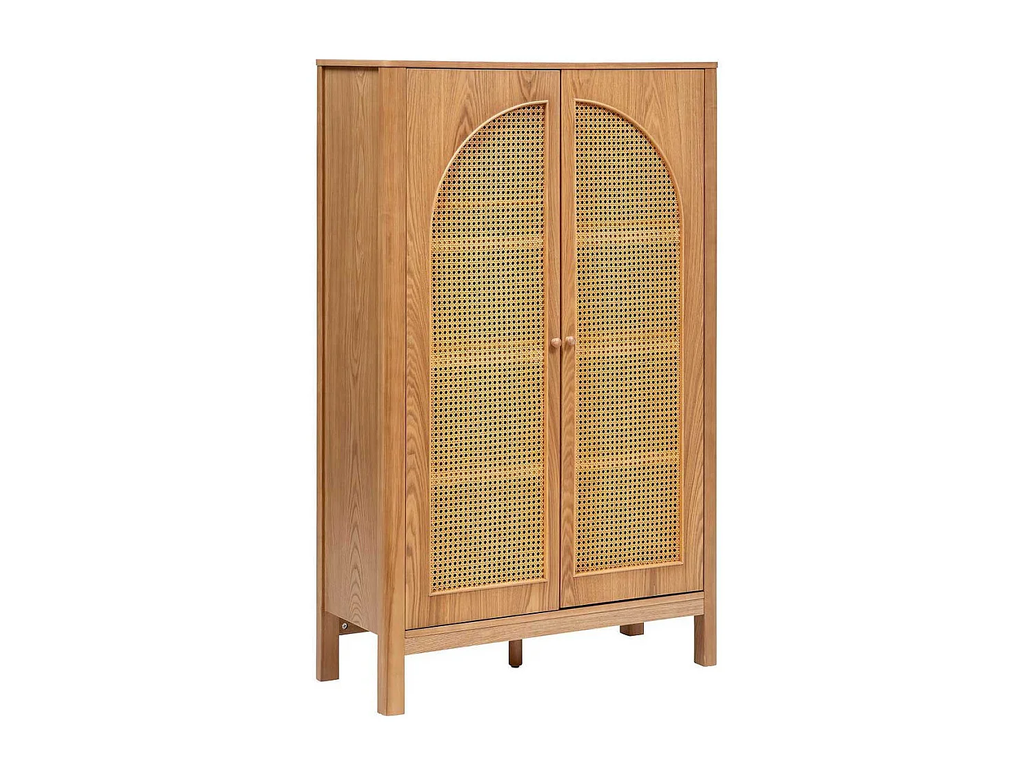 Armoire 2 Portes "Tiria" 92cm Marron