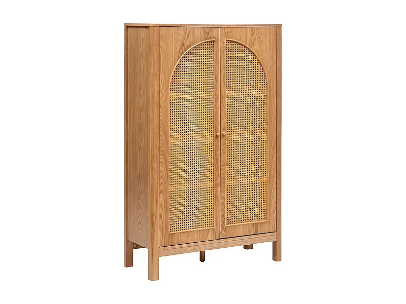 Armoire 2 Portes "Tiria" 92cm Marron