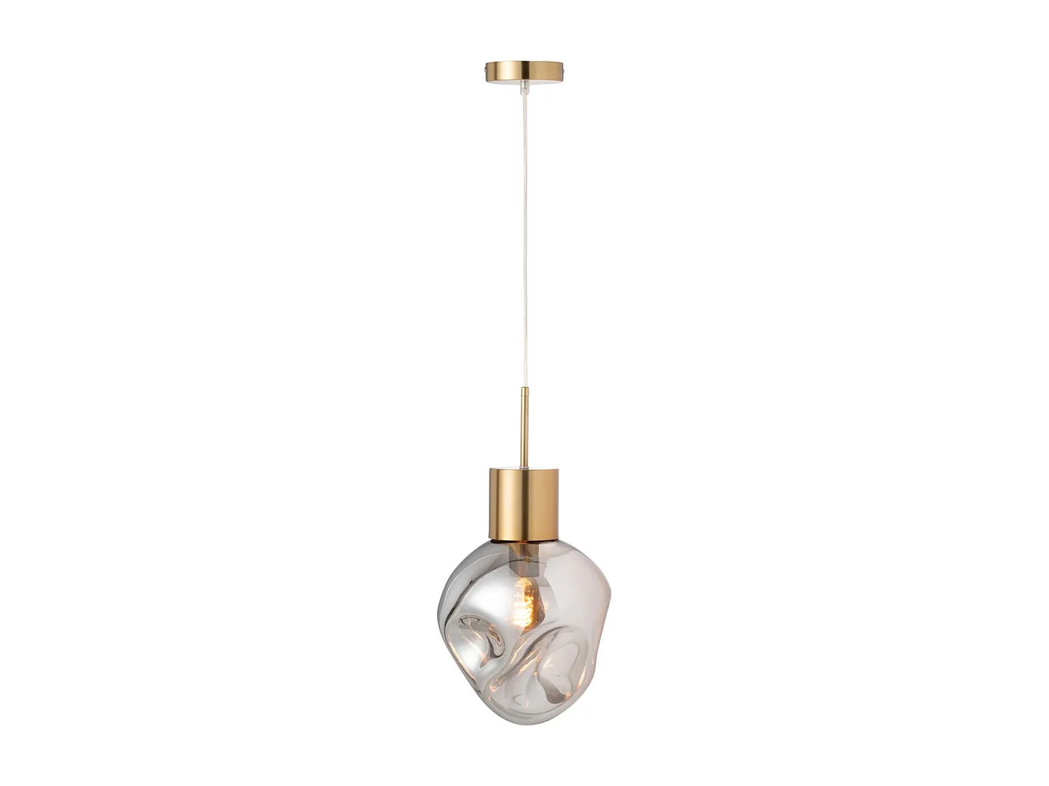 Lampe Suspension Design "Kerri" 160cm Gris