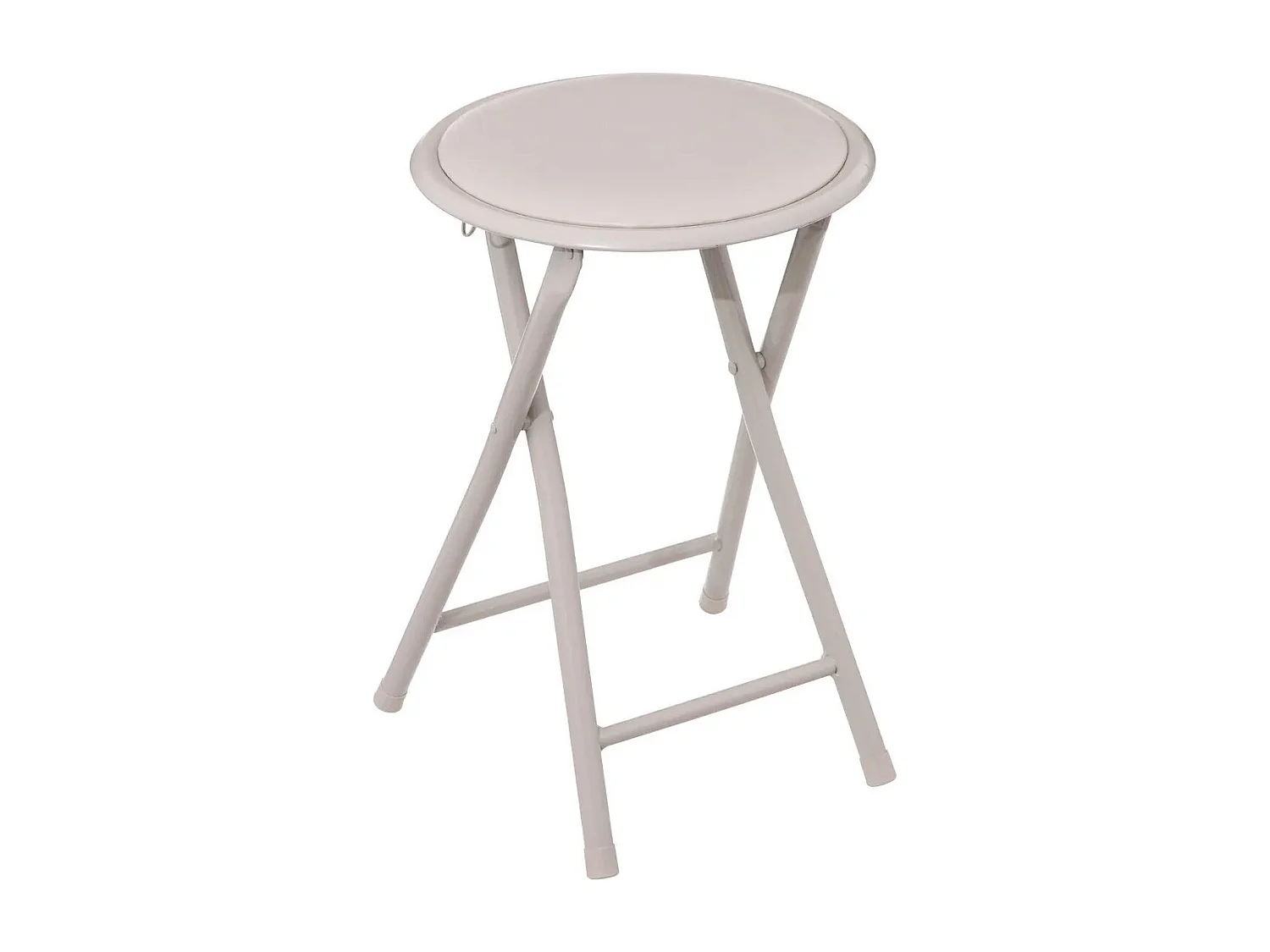 Tabouret Pliant "Basic" 45cm Beige