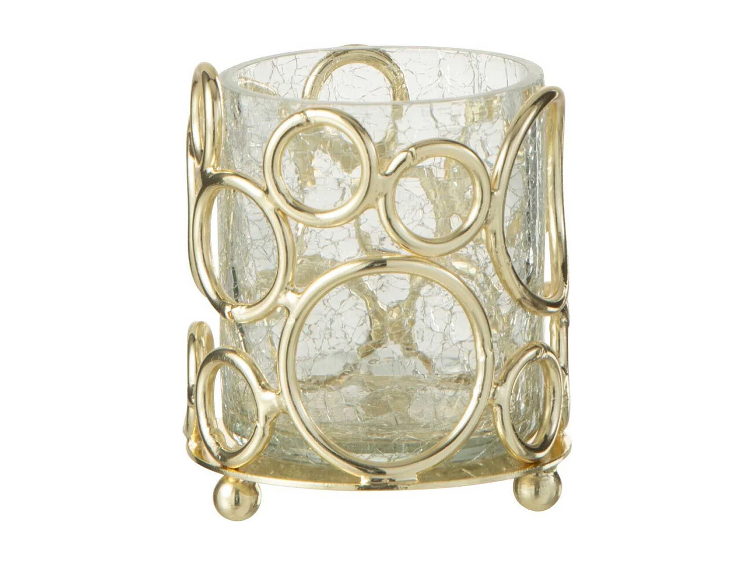 Photophore Design en Verre "Kyev" 9cm Transparent