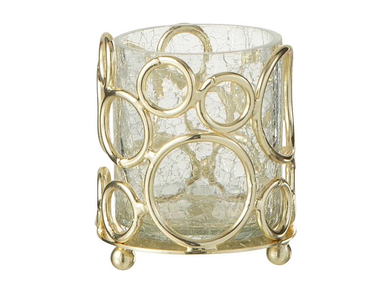 Photophore Design en Verre "Kyev" 9cm Transparent