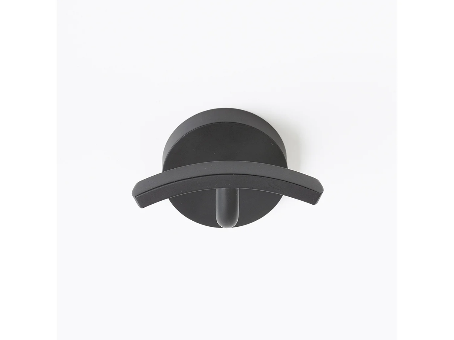 Patère à fixer blanche ou noir en inox - BATHBAZAAR