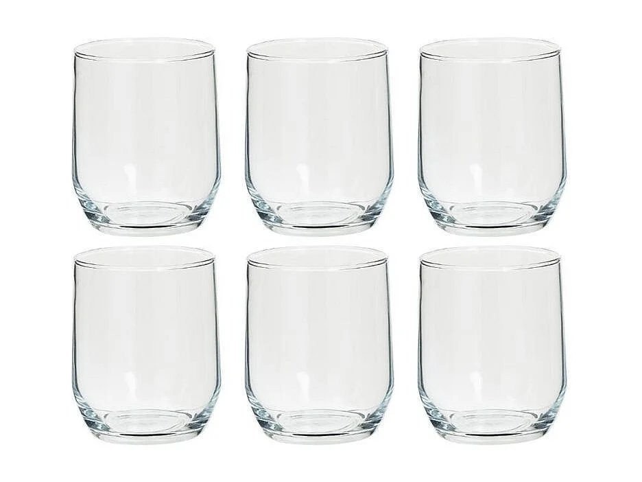 Lot de 6 Gobelets Bas "Paol'eau" 31cl Transparent