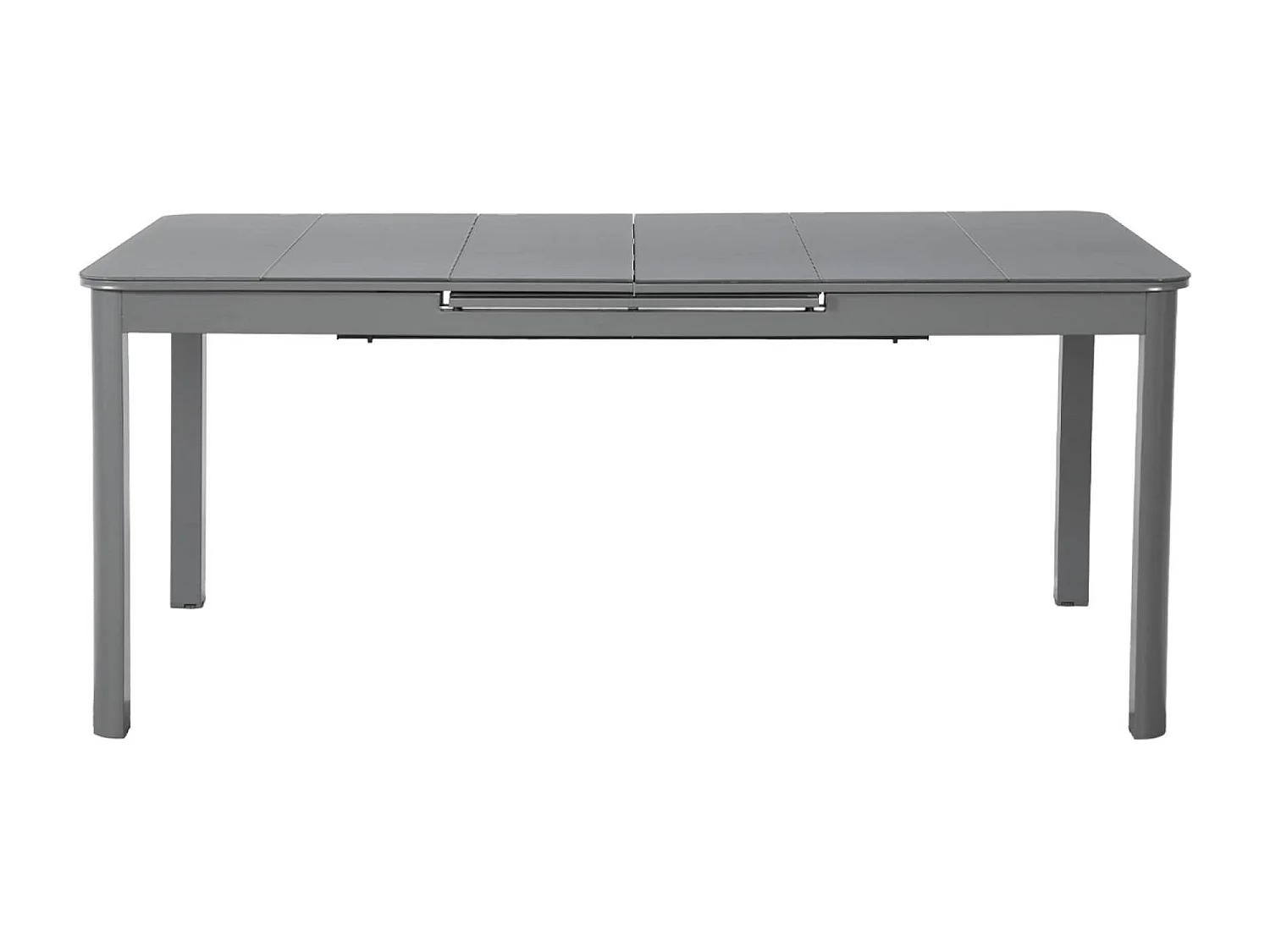 Table de jardin extensible aluminium 8 places anthracite - Soria