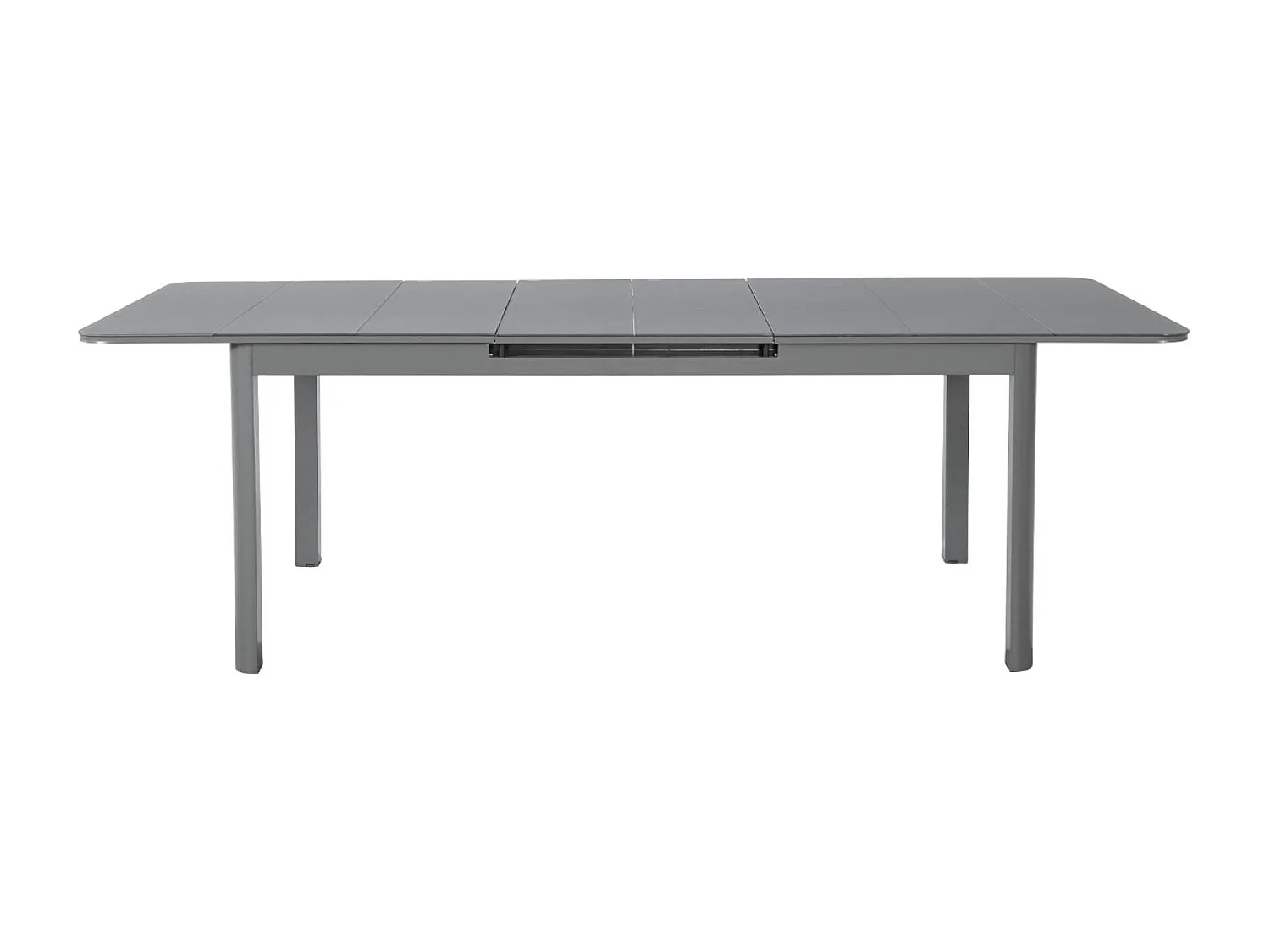 Table de jardin extensible aluminium 8 places anthracite - Soria