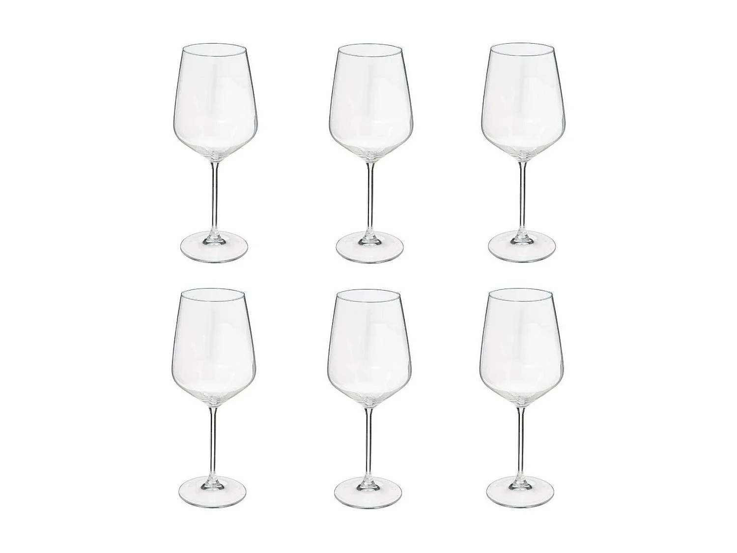Lot de 6 Verres à Dégustation "Nora" 65cl Transparent
