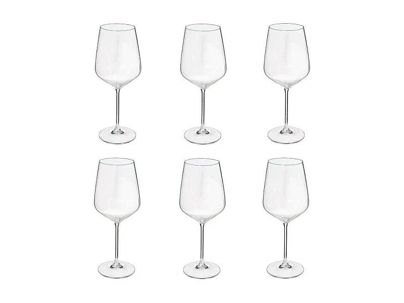 Lot de 6 Verres à Dégustation "Nora" 65cl Transparent