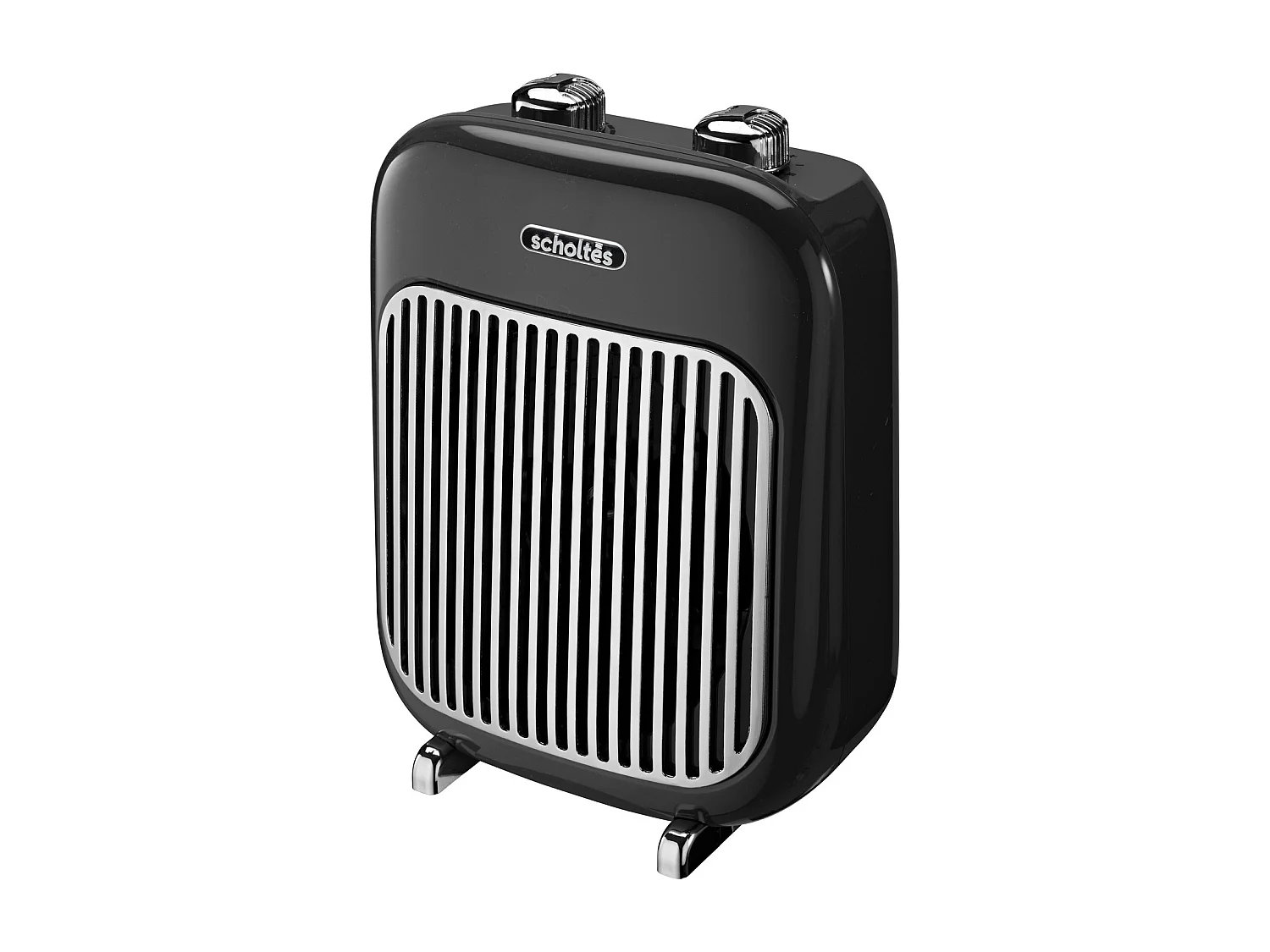 Scholtes SCSV500N heteluchtkachel 2000W zwart, IP21, 3 standen, instelbare thermostaat, draagbaar