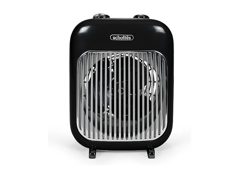 Scholtes SCSV500N heteluchtkachel 2000W zwart, IP21, 3 standen, instelbare thermostaat, draagbaar