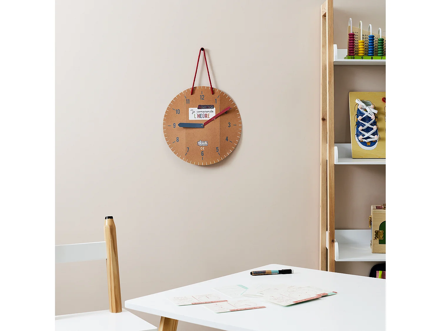 Jeu Je Comprends L Heure Multicolore