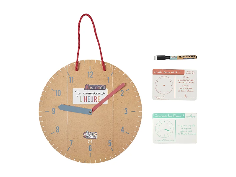 Jeu Je Comprends L Heure Multicolore