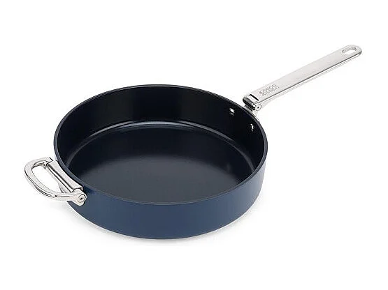 Joseph Joseph Space 28 cm (11") Antihaft-Pfanne, klappbarer Griff, induktionsgeeignet und ofenfest bis 232°C, kompakte Aufbewahrung.