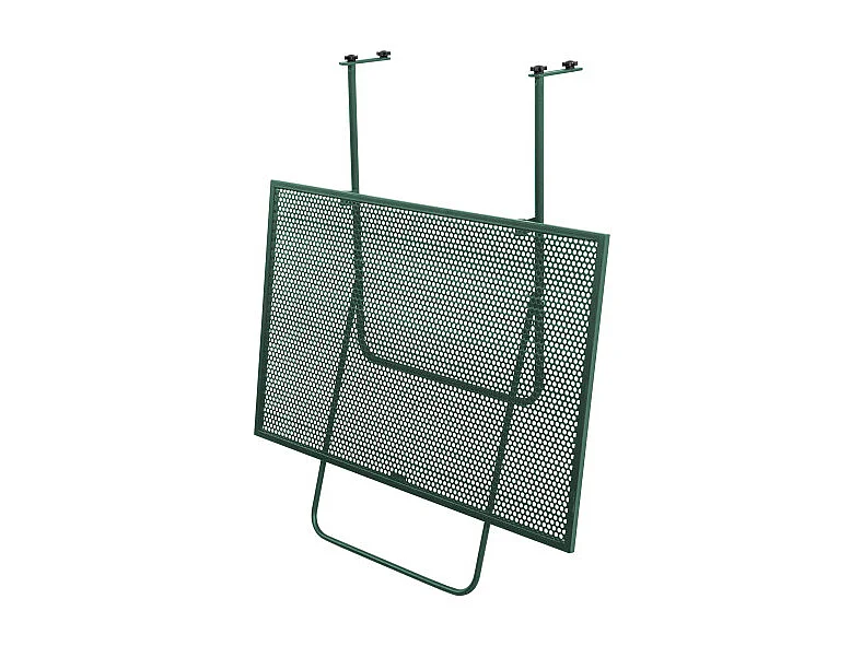 Tavolo Ribaltabile Da Balcone Giobbe Verde 70x45x52cm