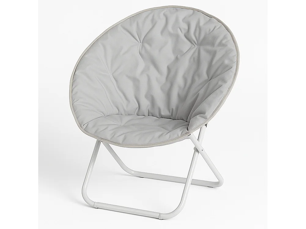 Sedia Pieghevole Moon Regista Poltrona Relax Ergonomica Sabbia Salvaspazio 60x78