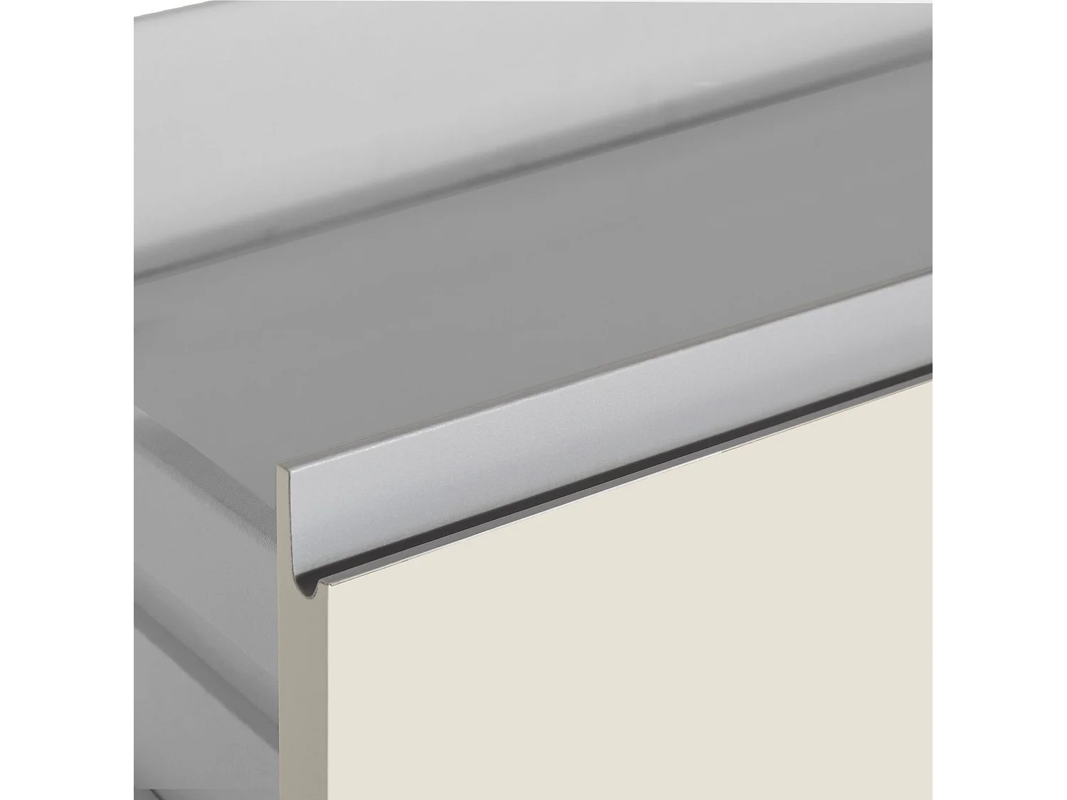 Mobile porta TV  Magic con 2 ante e 2 cassetti cashmere 240x40x55 cm