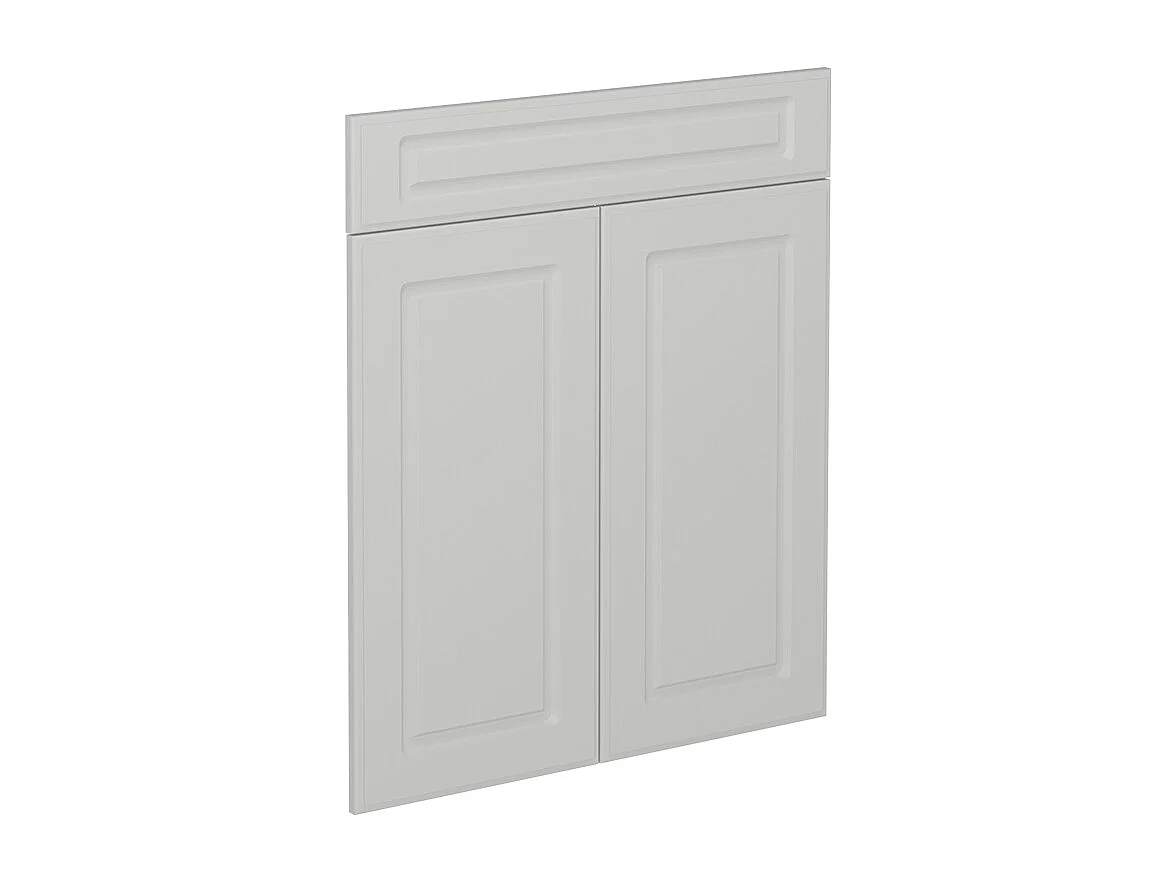 Façade de cuisine blanc campagne 59.2x1.6x70.8 r-line