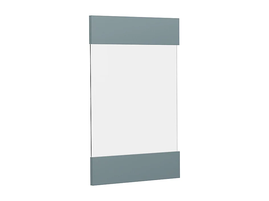 Küchenfront blau-grau 39.6x1.6x59 r-line