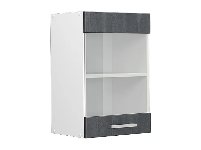 Façade de cuisine béton noir 39.6x1.6x59 r-line