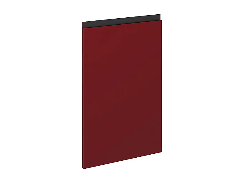 Façade de cuisine rouge 46x1.6x71.6 r-line