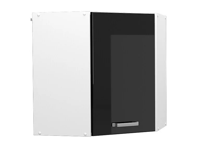 Façade de cuisine noir haute brillance 39.6x1.8x59 r-line