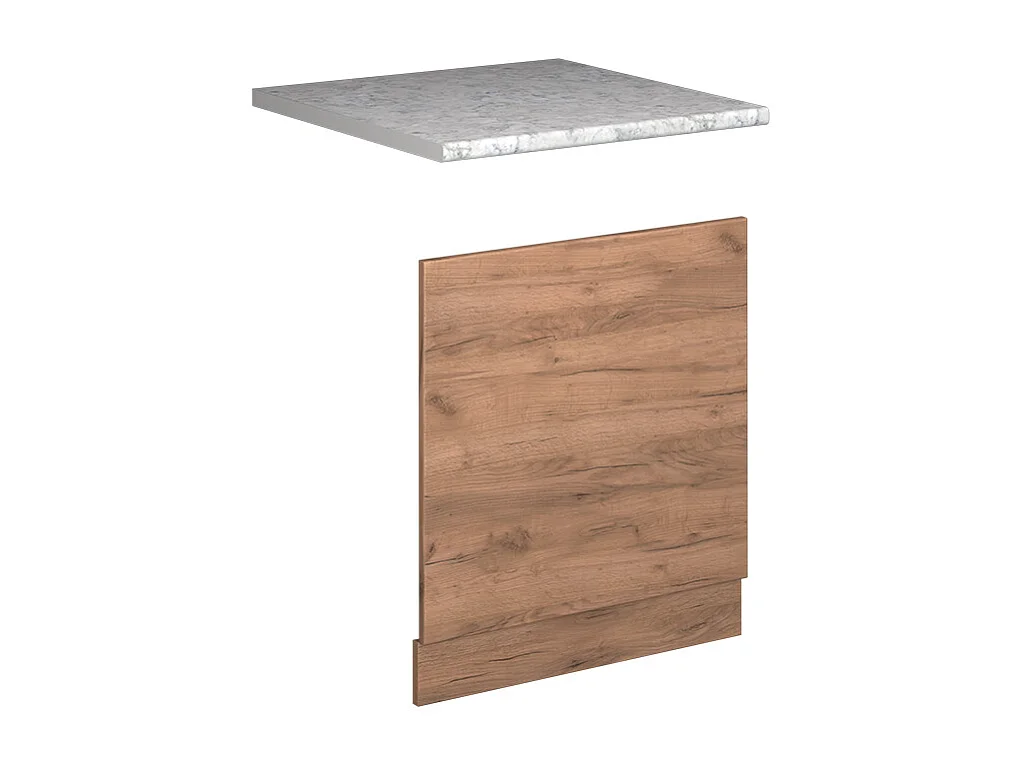 Façade chêne de force doré 60x1.6x67.4 fame-line