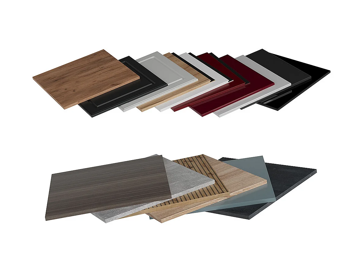 Façade de cuisine blanc 59.2x1.6x70.8 r-line