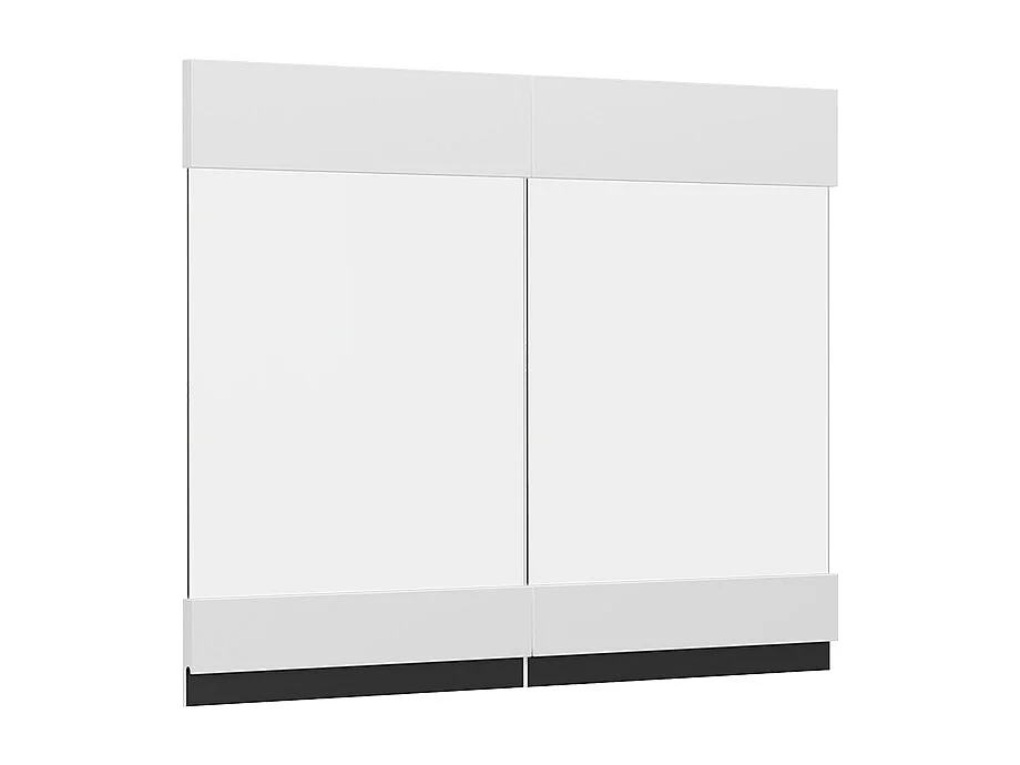 Façade de cuisine blanc 79.2x1.6x59 r-line