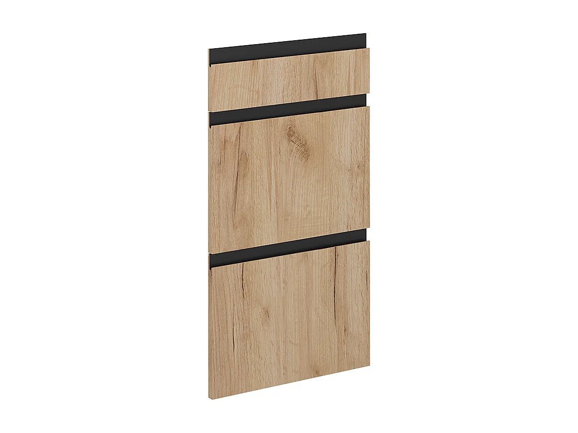 Façade de cuisine chêne de force doré 39.6x1.6x71.3 r-line