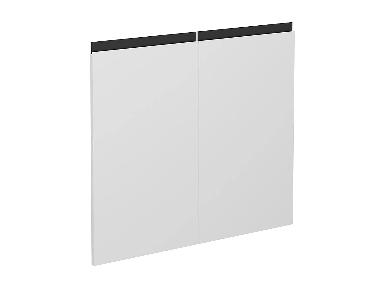 Façade de cuisine blanc 79.2x1.6x71.3 r-line