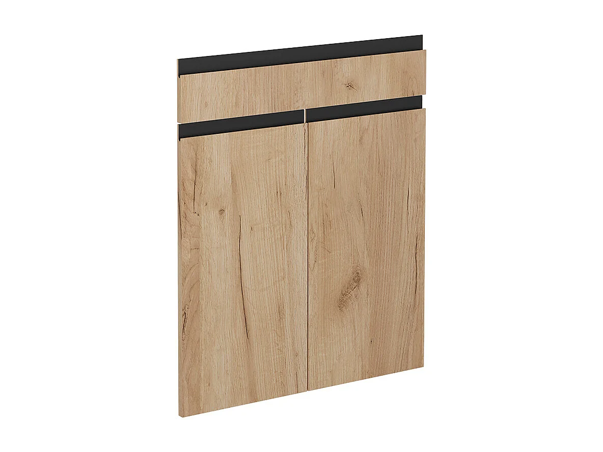 Façade de cuisine chêne de force doré 59.2x1.6x70.8 r-line