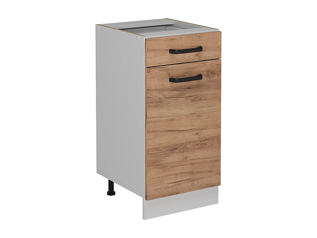 Façade de cuisine chêne de force doré 39.6x1.6x71.6 r-line