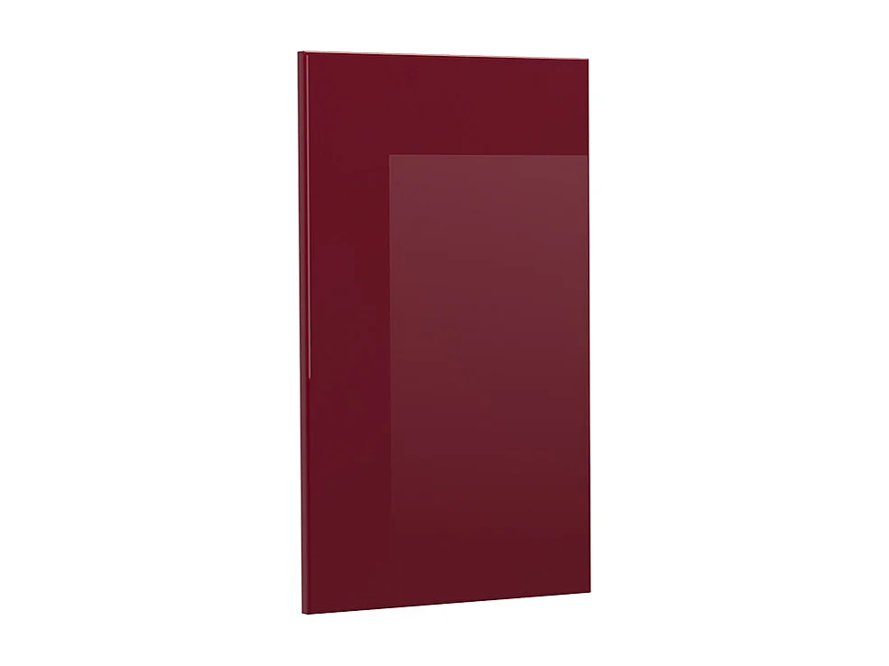 Façade de cuisine rouge brillant 39.6x1.8x59 r-line