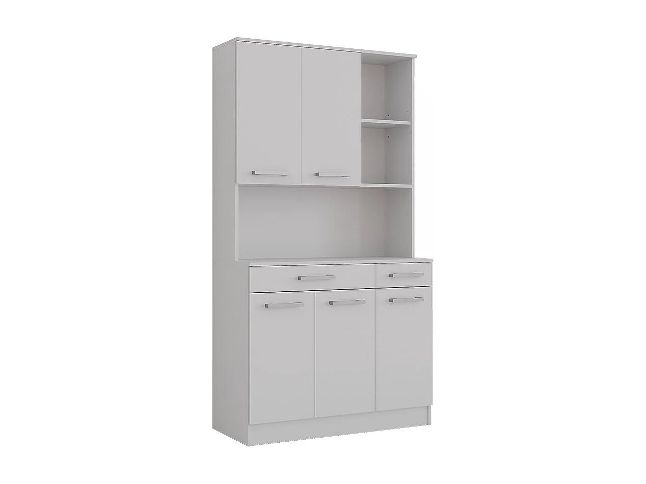 Bufet kuchenny biały 100.1x46x188.5 raul