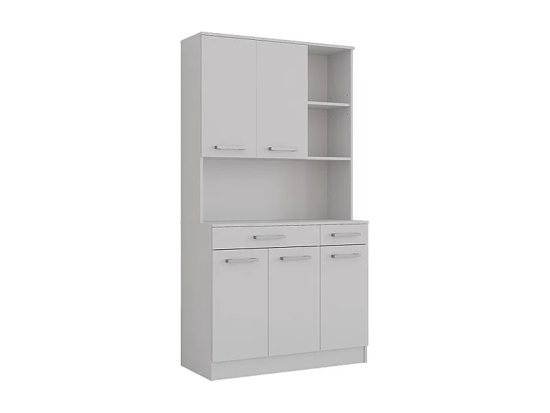 Bufet kuchenny biały 100.1x46x188.5 raul