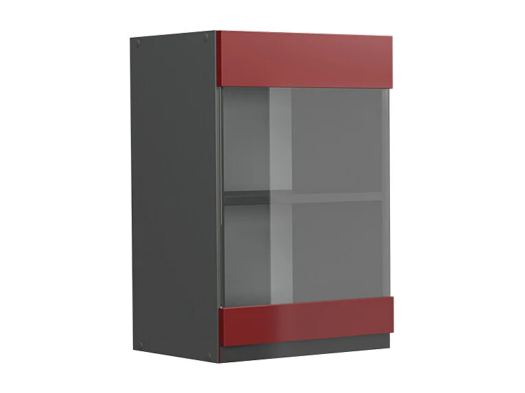 Façade de cuisine rouge 39.6x1.6x59 r-line