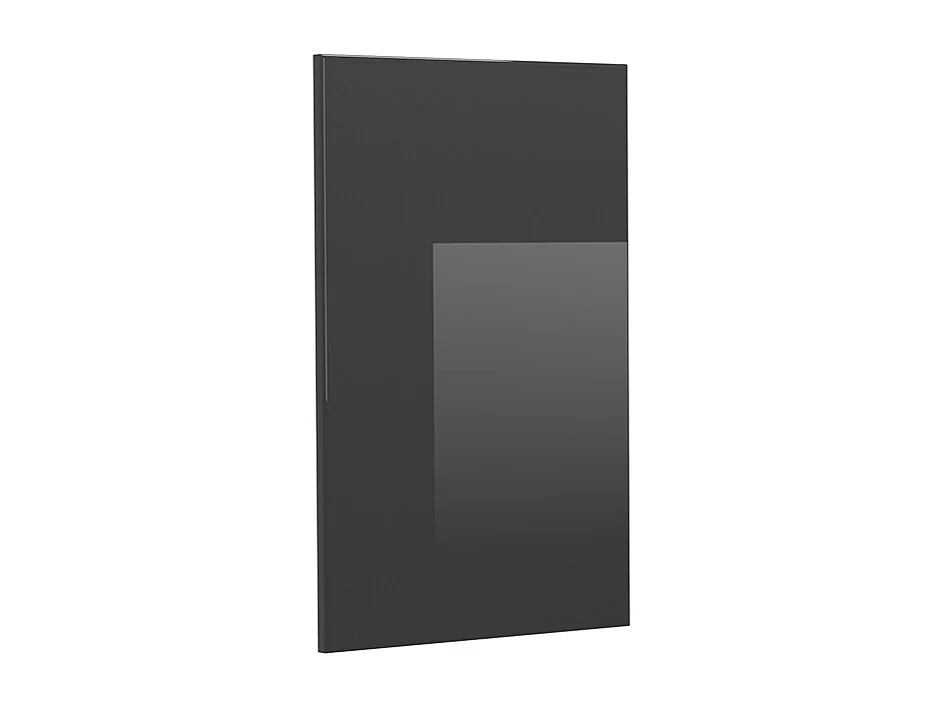 Façade de cuisine anthracite haute brillance 39.6x1.6x59 r-line