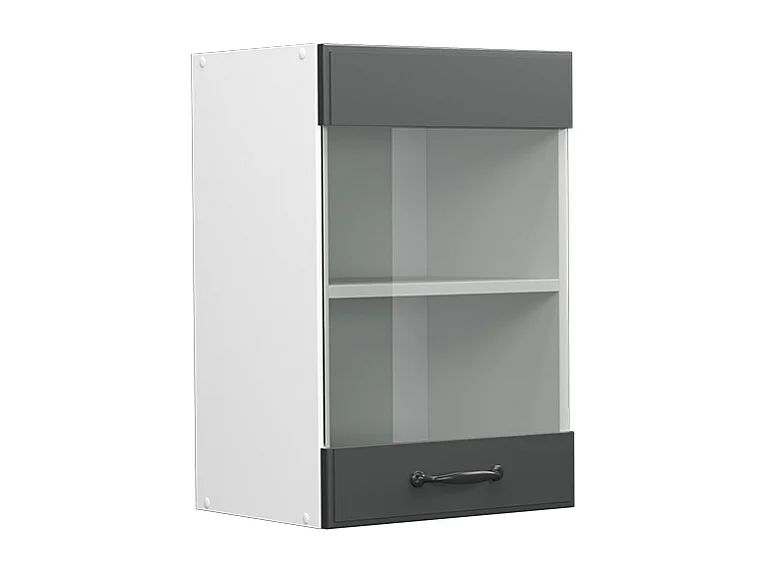 Façade de cuisine anthracite campagne 39.6x1.6x59 r-line