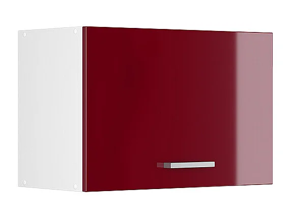 Façade de cuisine rouge brillant 59.6x1.6x39 r-line