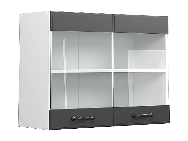 Façade de cuisine anthracite campagne 79.2x1.6x59 r-line