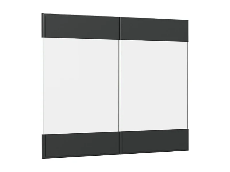 Façade de cuisine anthracite campagne 79.2x1.6x59 r-line