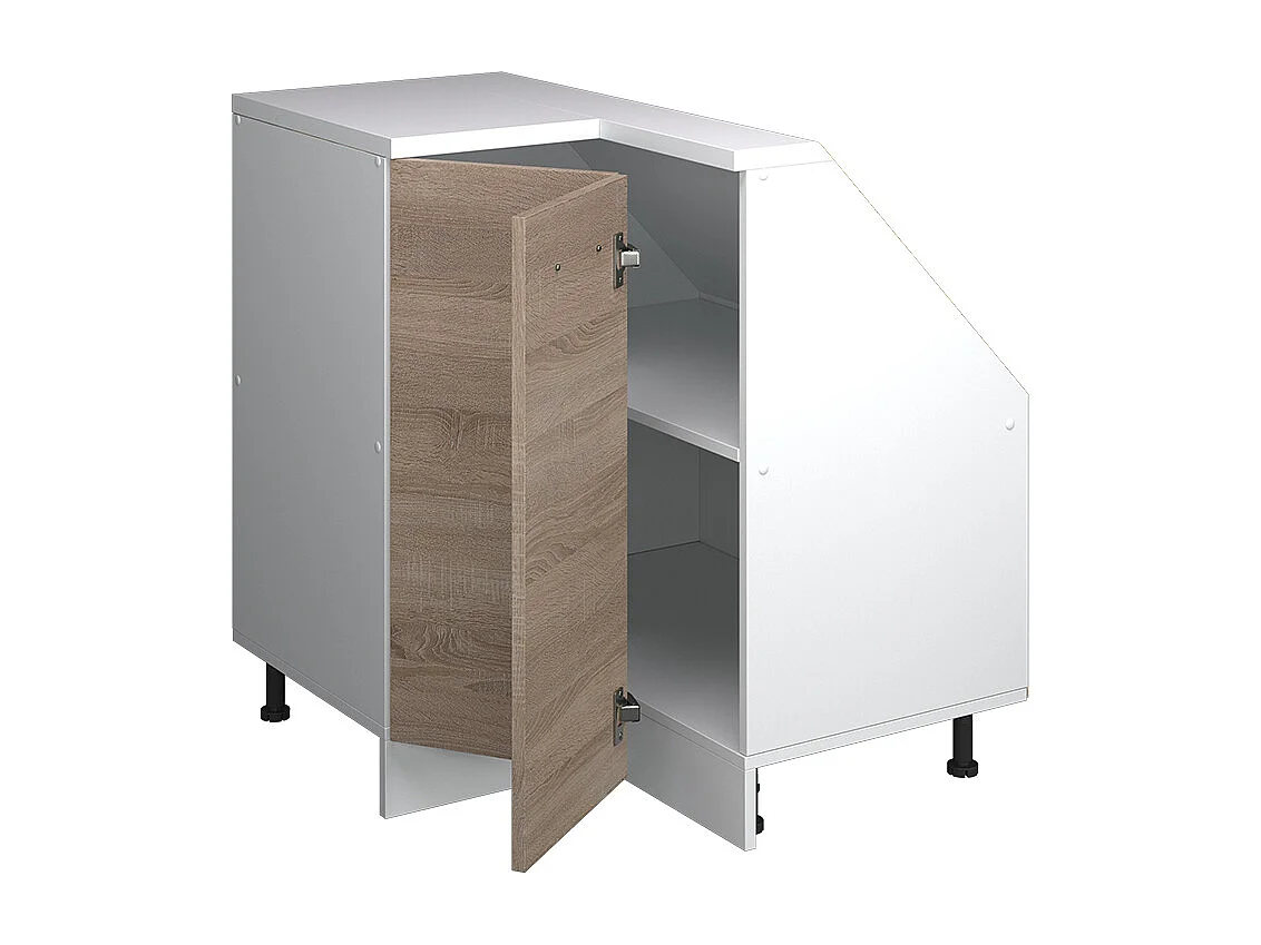 Meuble de cuisine dangle pour combles sonoma 75.6x75.6x81.6 r-line