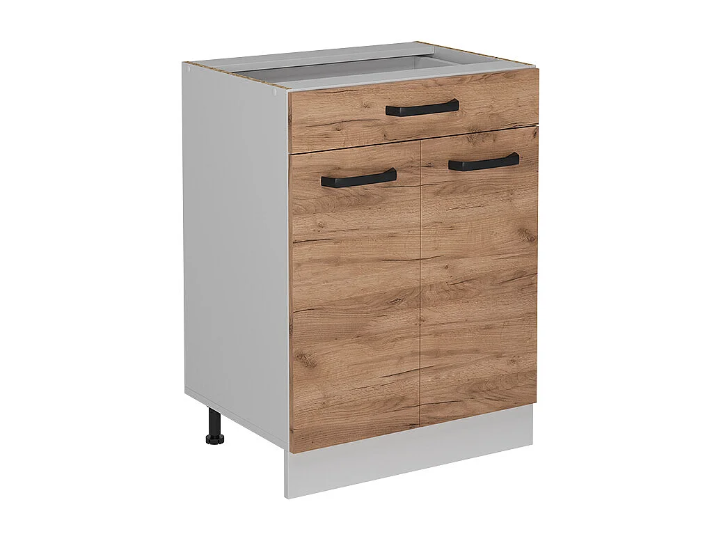 Façade de cuisine chêne de force doré 59.2x1.6x70.8 r-line