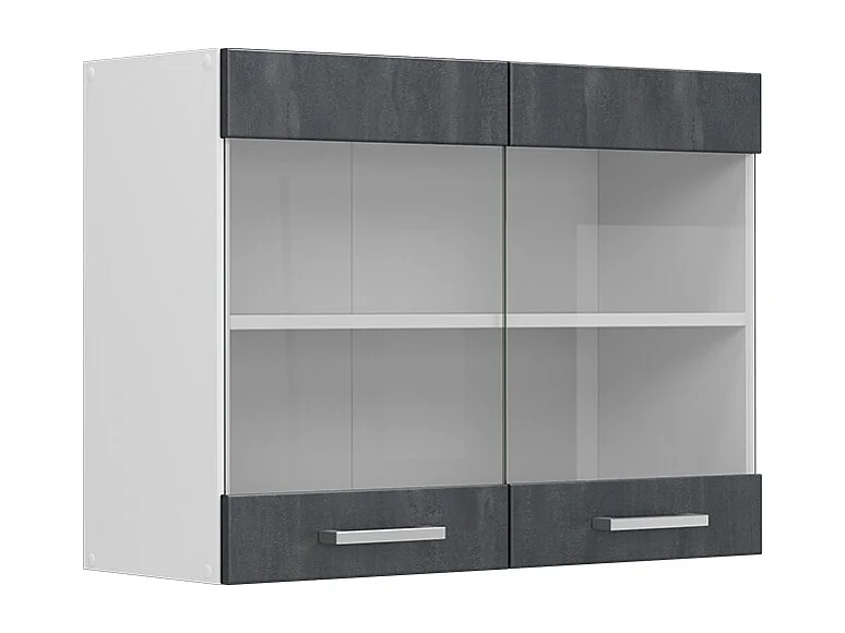 Façade de cuisine béton noir 79.2x1.6x59 r-line