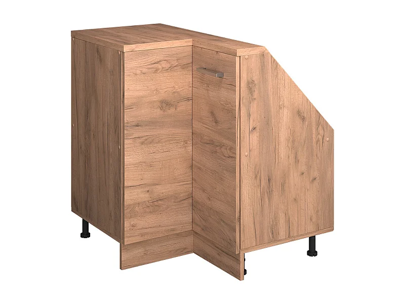 Meuble de cuisine dangle pour combles chêne de force doré 75.6x75.6x81.6 r-line