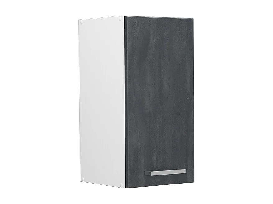 Façade de cuisine béton noir 29.6x1.8x59 r-line